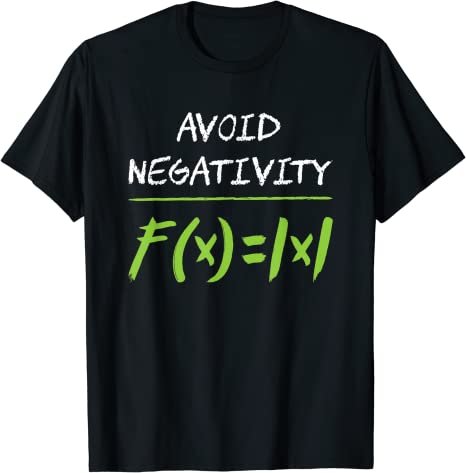 Camiseta matemática motivacional