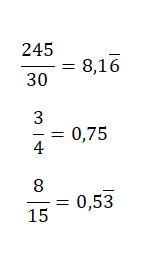 De fracción a decimal
