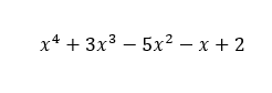 Ejemplo polinomio completo